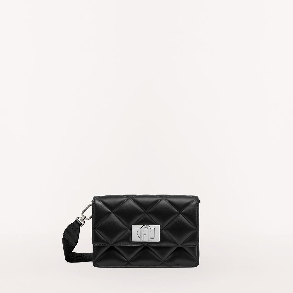 Bolso Pequeño Furla Colombia - 1927 Soft Bolsos Mujer Negras 394180GRJ